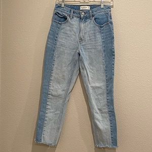 Abercrombie and Fitch High Rise mom jeans. Size 4 / 27